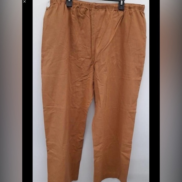 NWT Abercrombie & Fitch Brown Linen Classic Fit - Picture 4 of 8